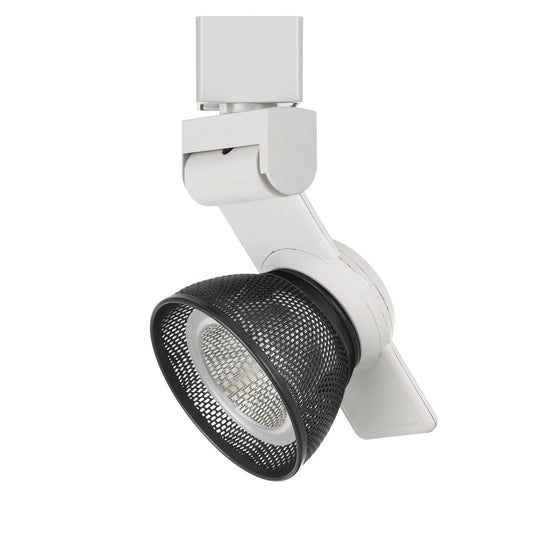 CAL Lighting 12W Dimmable integrated LED Track Fixture, 750 Lumen, 90 CRI White HT-999WH-MESHDB