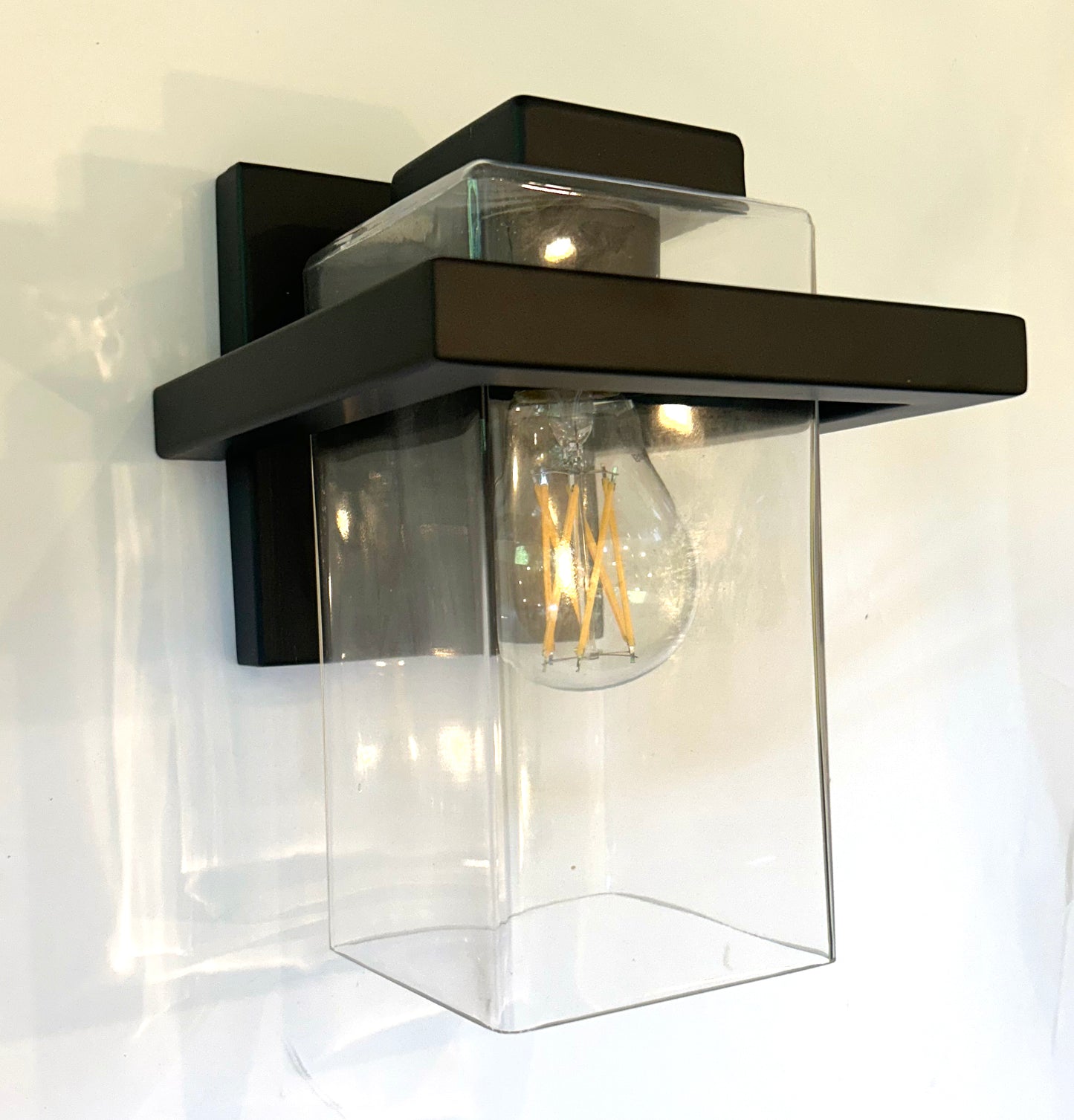 OPEN BOX NEW:  Generation Lighting Sea Gull Lighting Mitte One Light Wall / Bath Sconce Midnight Black 4141501-112