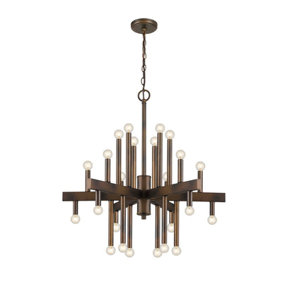 Acclaim Lighting Fallon 24-Light Oil-Rubbed Bronze Chandelier in Oil-Rubbed Bronze IN10065ORB