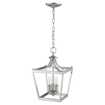 Acclaim Lighting Kennedy 3-Light Satin Nickel Pendant in Satin Nickel IN11132SN