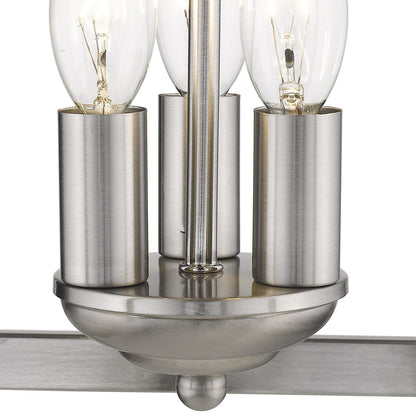 Acclaim Lighting Kennedy 3-Light Satin Nickel Pendant in Satin Nickel IN11132SN