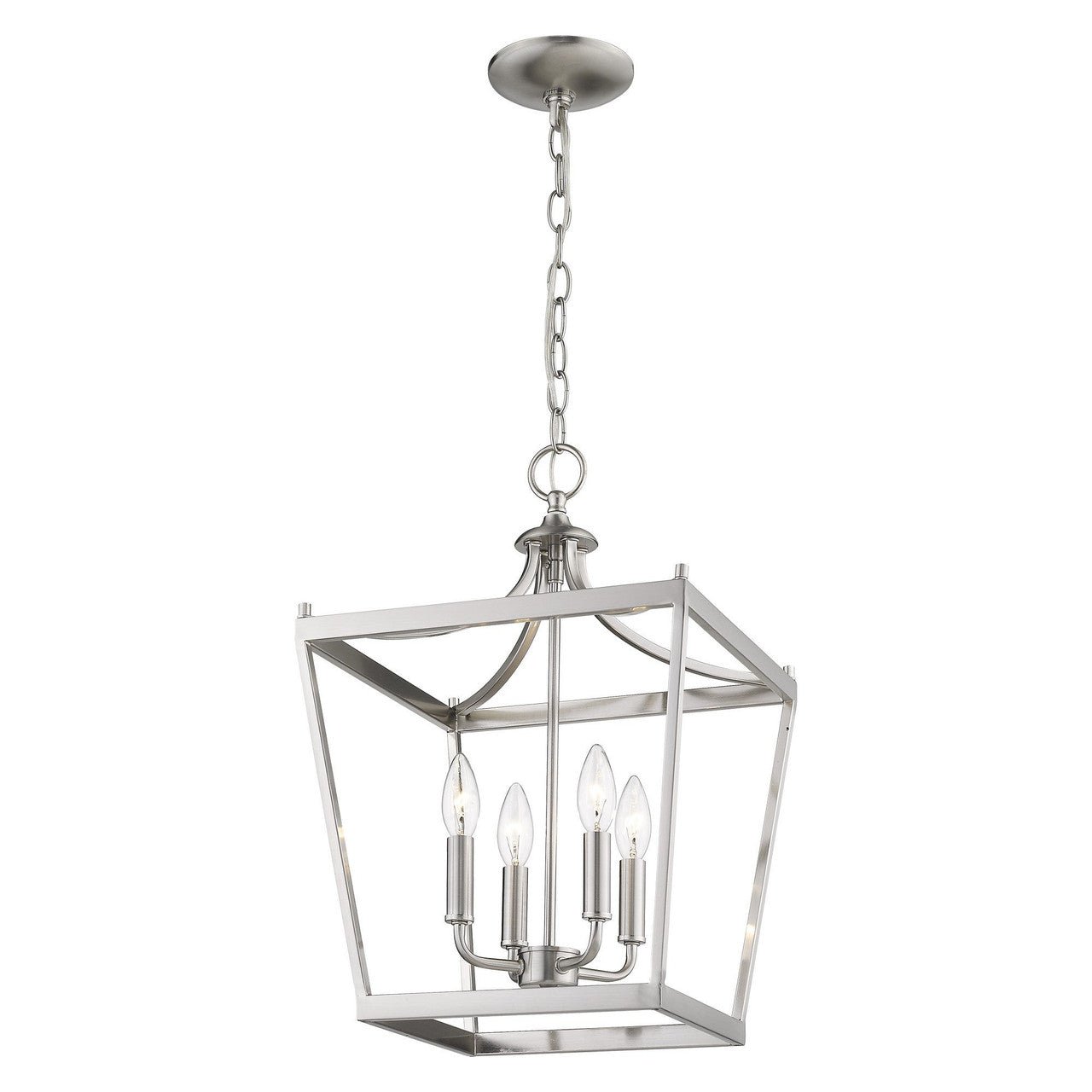 Acclaim Lighting Kennedy 4-Light Satin Nickel Pendant in Satin Nickel IN11133SN