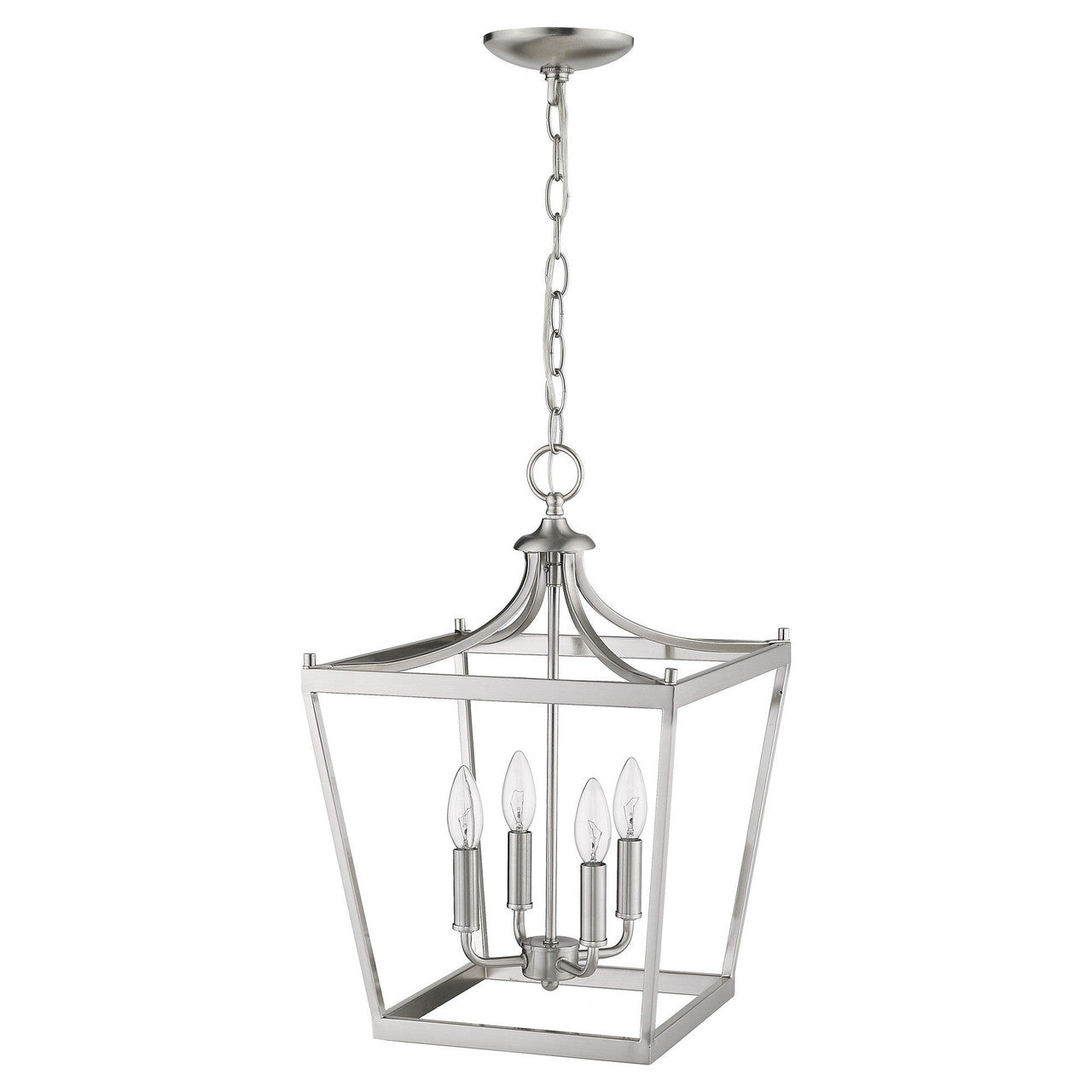 Acclaim Lighting Kennedy 4-Light Satin Nickel Pendant in Satin Nickel IN11133SN