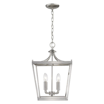 Acclaim Lighting Kennedy 4-Light Satin Nickel Pendant in Satin Nickel IN11133SN