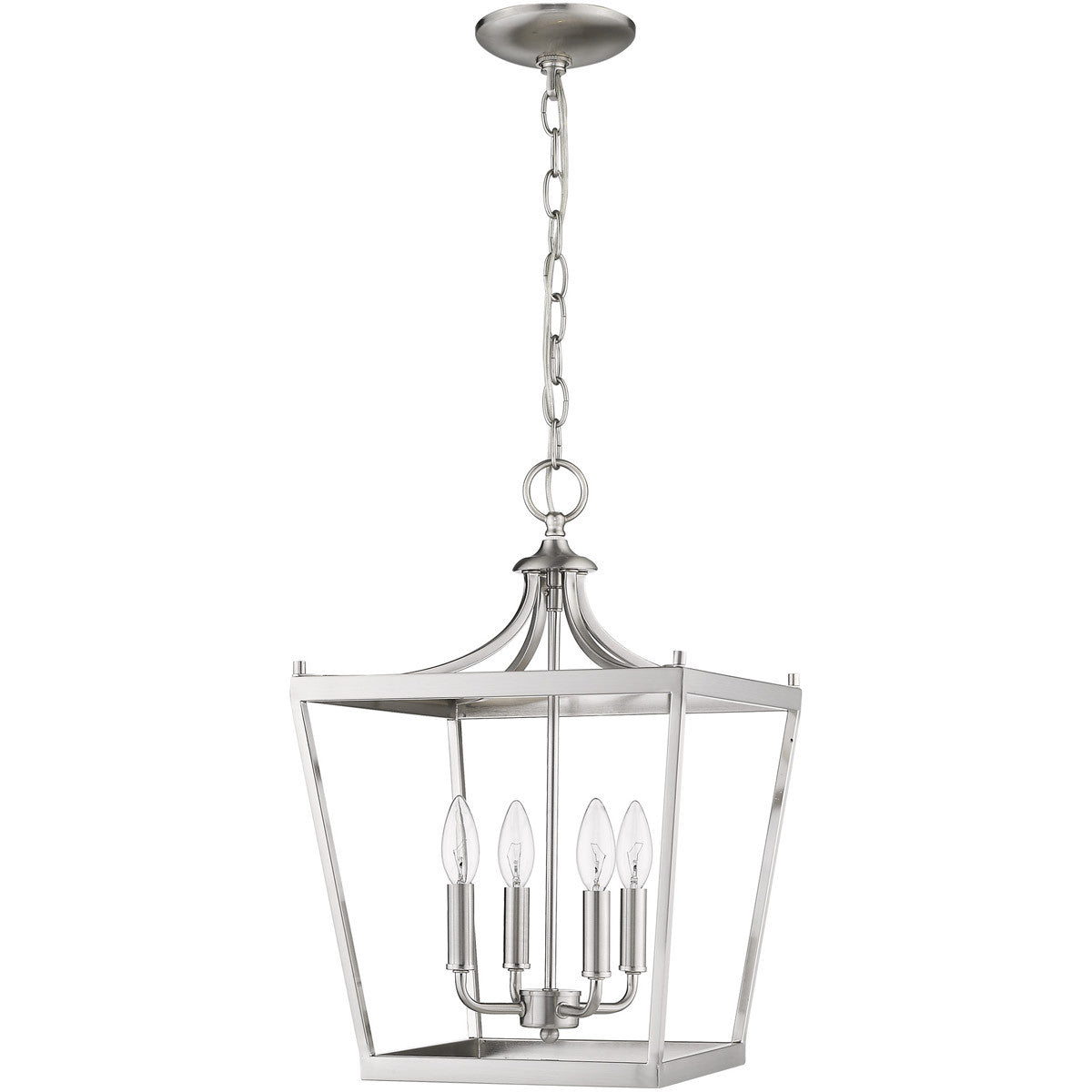 Acclaim Lighting Kennedy 4-Light Satin Nickel Pendant in Satin Nickel IN11133SN