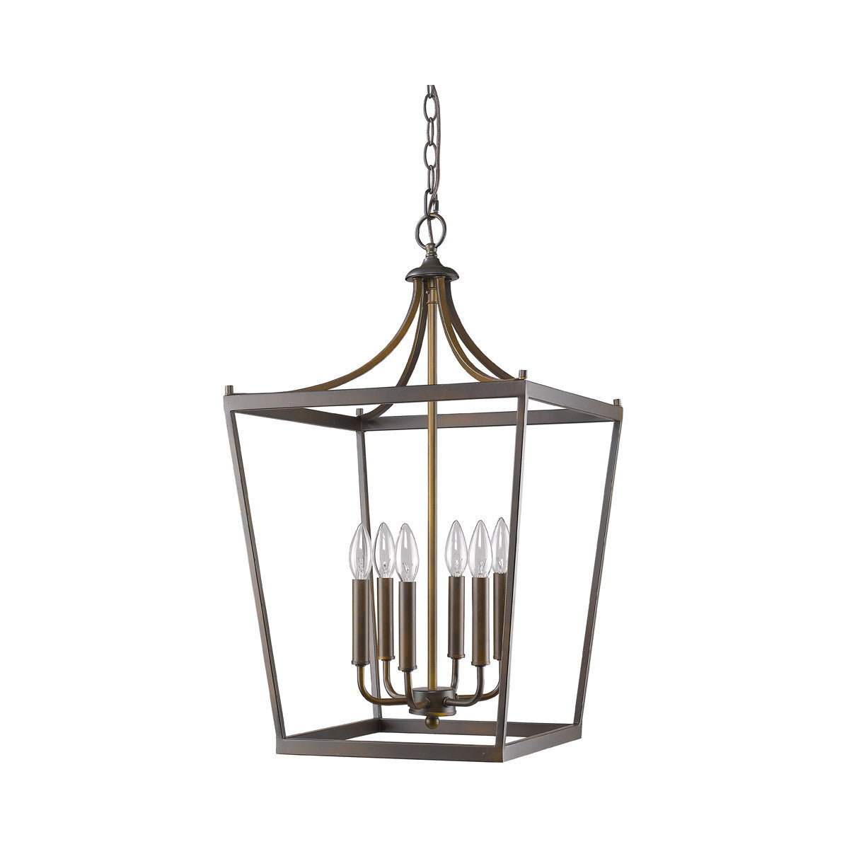 Acclaim Lighting Kennedy 6-Light Oil-Rubbed Bronze Foyer Pendant  in Oil Rubbed Bronze IN11134ORB