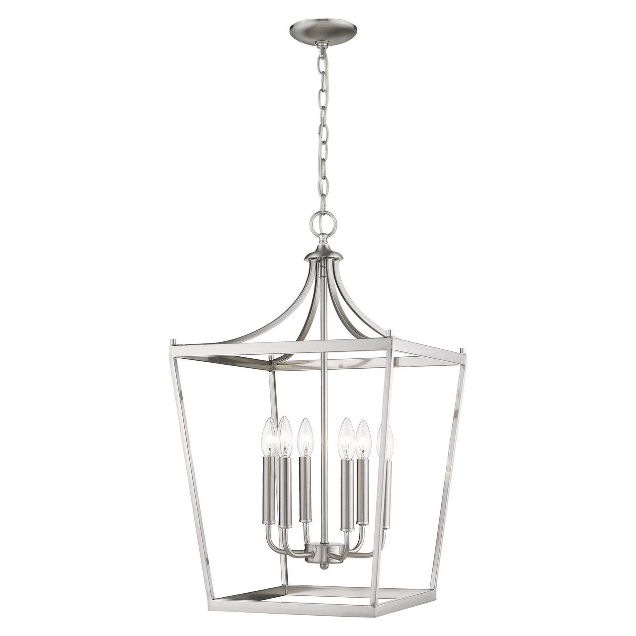 Acclaim Lighting Kennedy 6-Light Satin Nickel Pendant in Satin Nickel IN11134SN