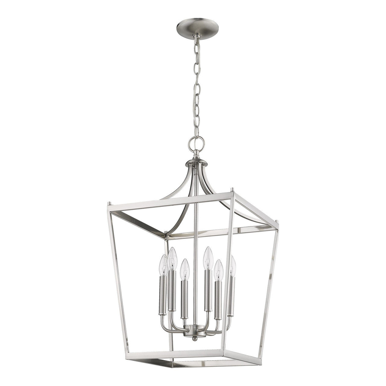 Acclaim Lighting Kennedy 6-Light Satin Nickel Pendant in Satin Nickel IN11134SN