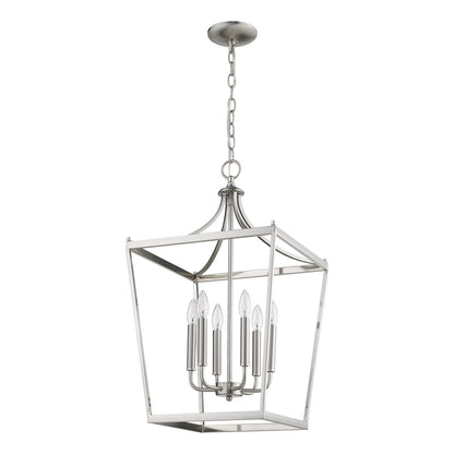 Acclaim Lighting Kennedy 6-Light Satin Nickel Pendant in Satin Nickel IN11134SN