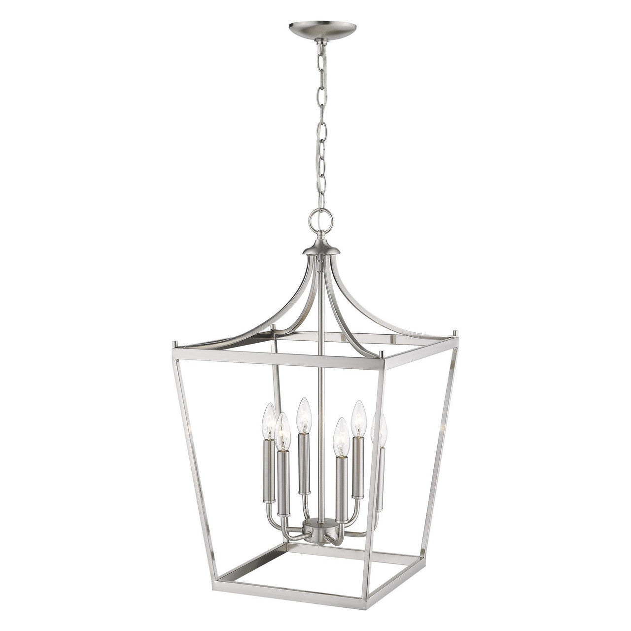 Acclaim Lighting Kennedy 6-Light Satin Nickel Pendant in Satin Nickel IN11134SN