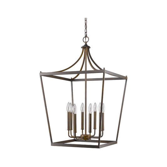 Acclaim Lighting Kennedy 8-Light Oil-Rubbed Bronze Foyer Pendant  in Oil Rubbed Bronze IN11135ORB