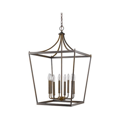 Acclaim Lighting Kennedy 8-Light Oil-Rubbed Bronze Foyer Pendant  in Oil Rubbed Bronze IN11135ORB