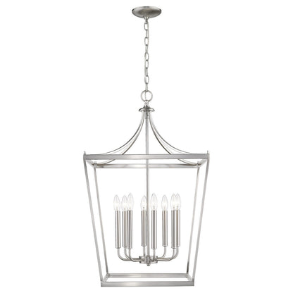 Acclaim Lighting Kennedy 8-Light Satin Nickel Pendant in Satin Nickel IN11135SN