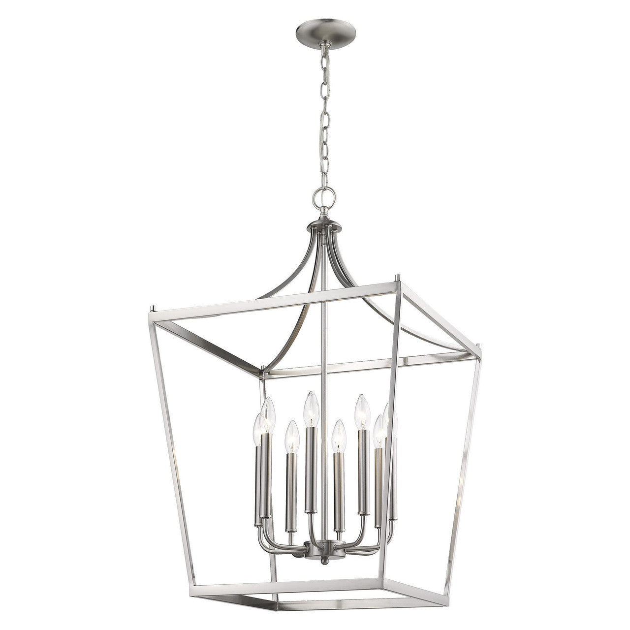 Acclaim Lighting Kennedy 8-Light Satin Nickel Pendant in Satin Nickel IN11135SN