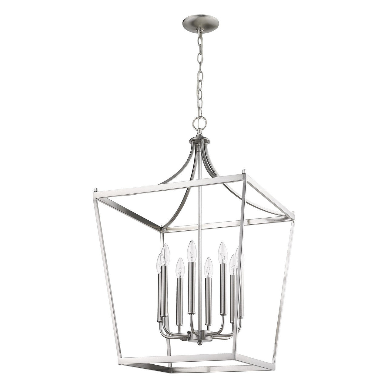 Acclaim Lighting Kennedy 8-Light Satin Nickel Pendant in Satin Nickel IN11135SN