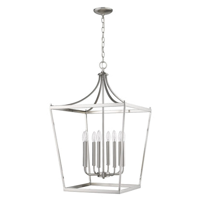 Acclaim Lighting Kennedy 8-Light Satin Nickel Pendant in Satin Nickel IN11135SN