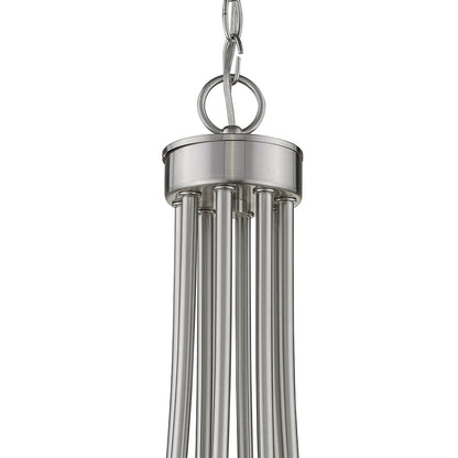 Acclaim Lighting Sawyer 8-Light Satin Nickel Chandelier in Satin Nickel IN11151SN