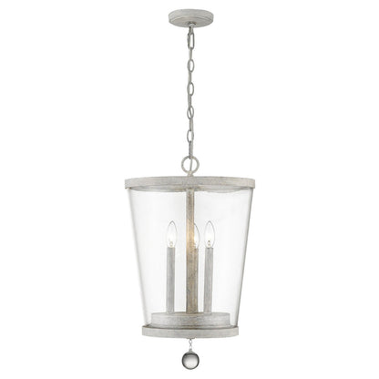 Acclaim Lighting Callie 3-Light Country White Foyer Pendant in Country White IN11343CW