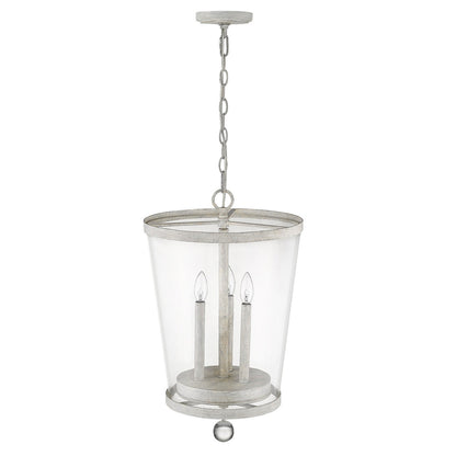 Acclaim Lighting Callie 3-Light Country White Foyer Pendant in Country White IN11343CW