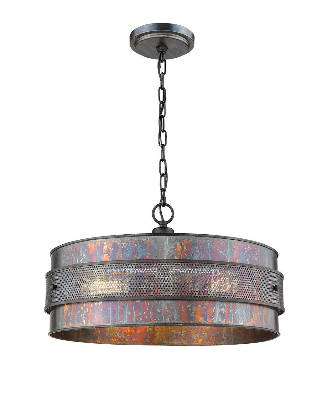 Acclaim Lighting Ryker 3-Light Bronze Patina Pendant in Bronze Patina IN11600BZP