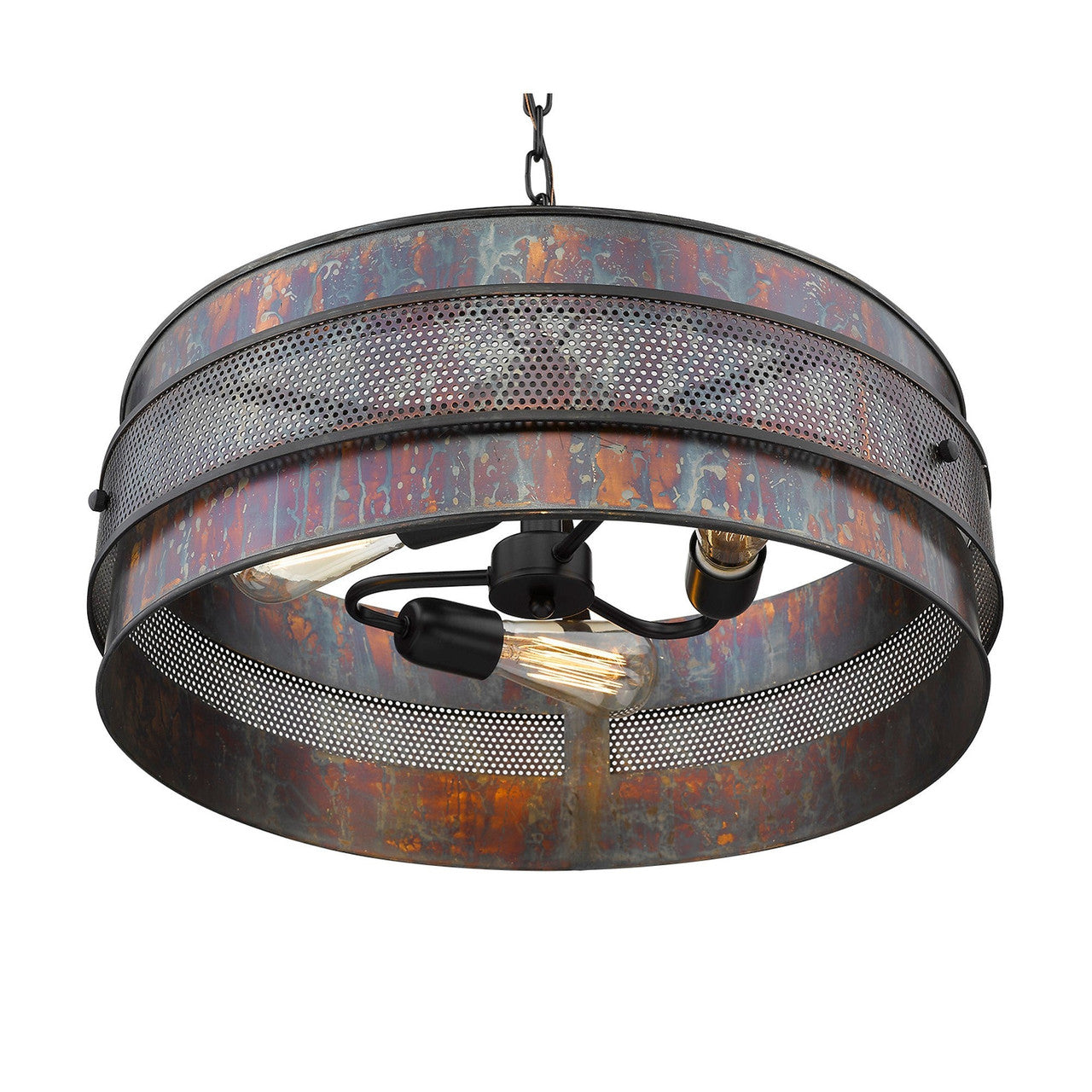 Acclaim Lighting Ryker 3-Light Bronze Patina Pendant in Bronze Patina IN11600BZP