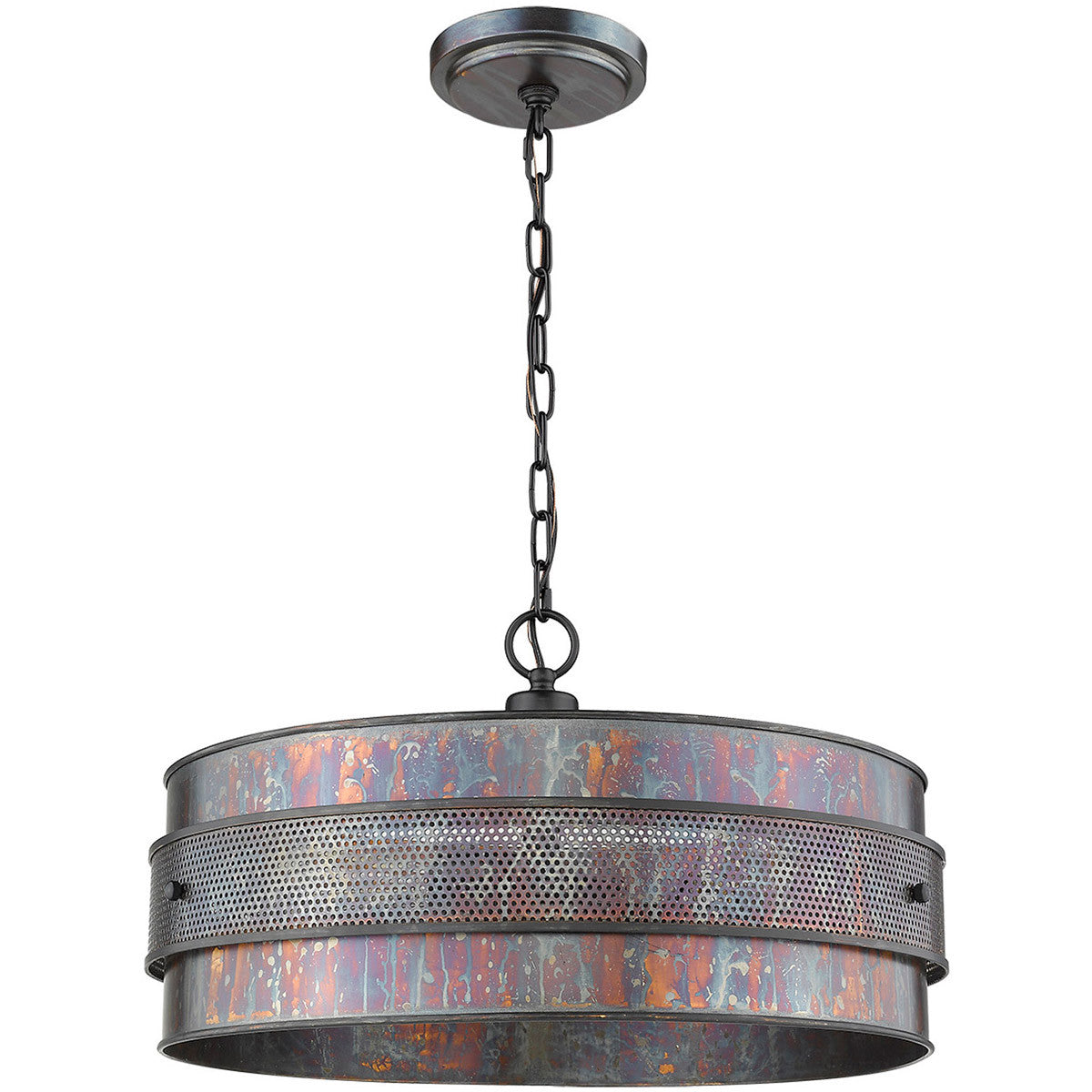 Acclaim Lighting Ryker 3-Light Bronze Patina Pendant in Bronze Patina IN11600BZP