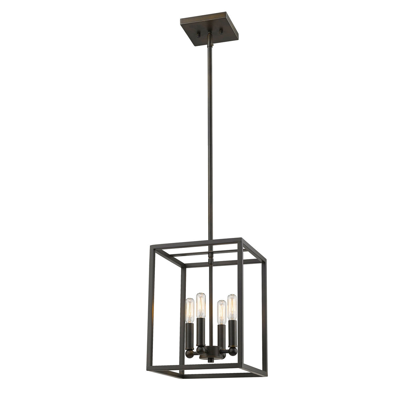 Acclaim Lighting Cobar 4-Light Oil-Rubbed Bronze Pendant in Oil-Rubbed Bronze IN21001ORB