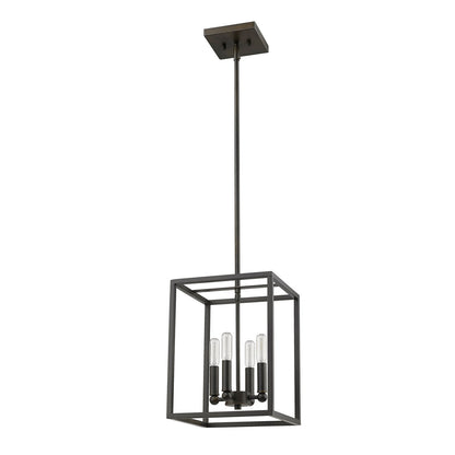 Acclaim Lighting Cobar 4-Light Oil-Rubbed Bronze Pendant in Oil-Rubbed Bronze IN21001ORB