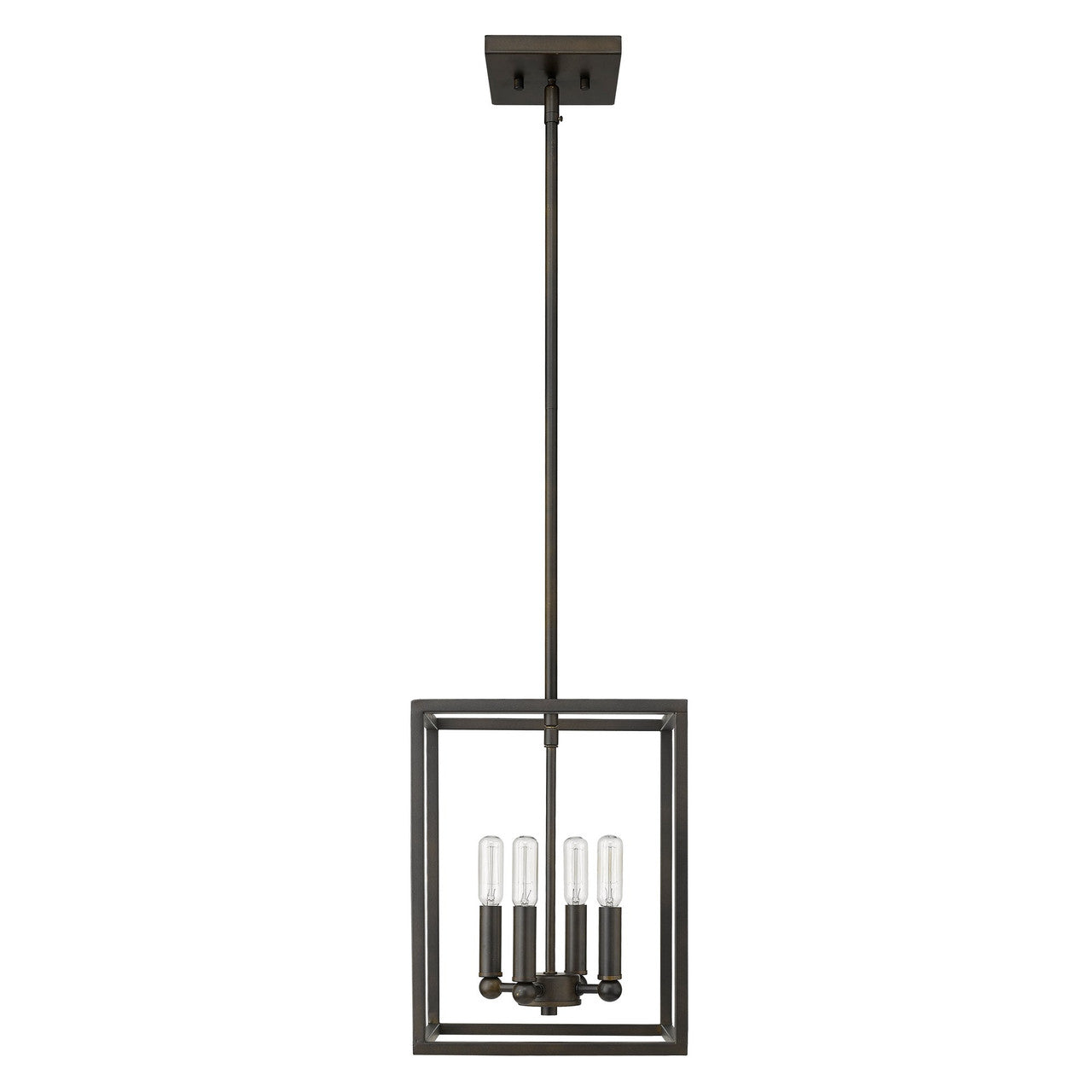 Acclaim Lighting Cobar 4-Light Oil-Rubbed Bronze Pendant in Oil-Rubbed Bronze IN21001ORB