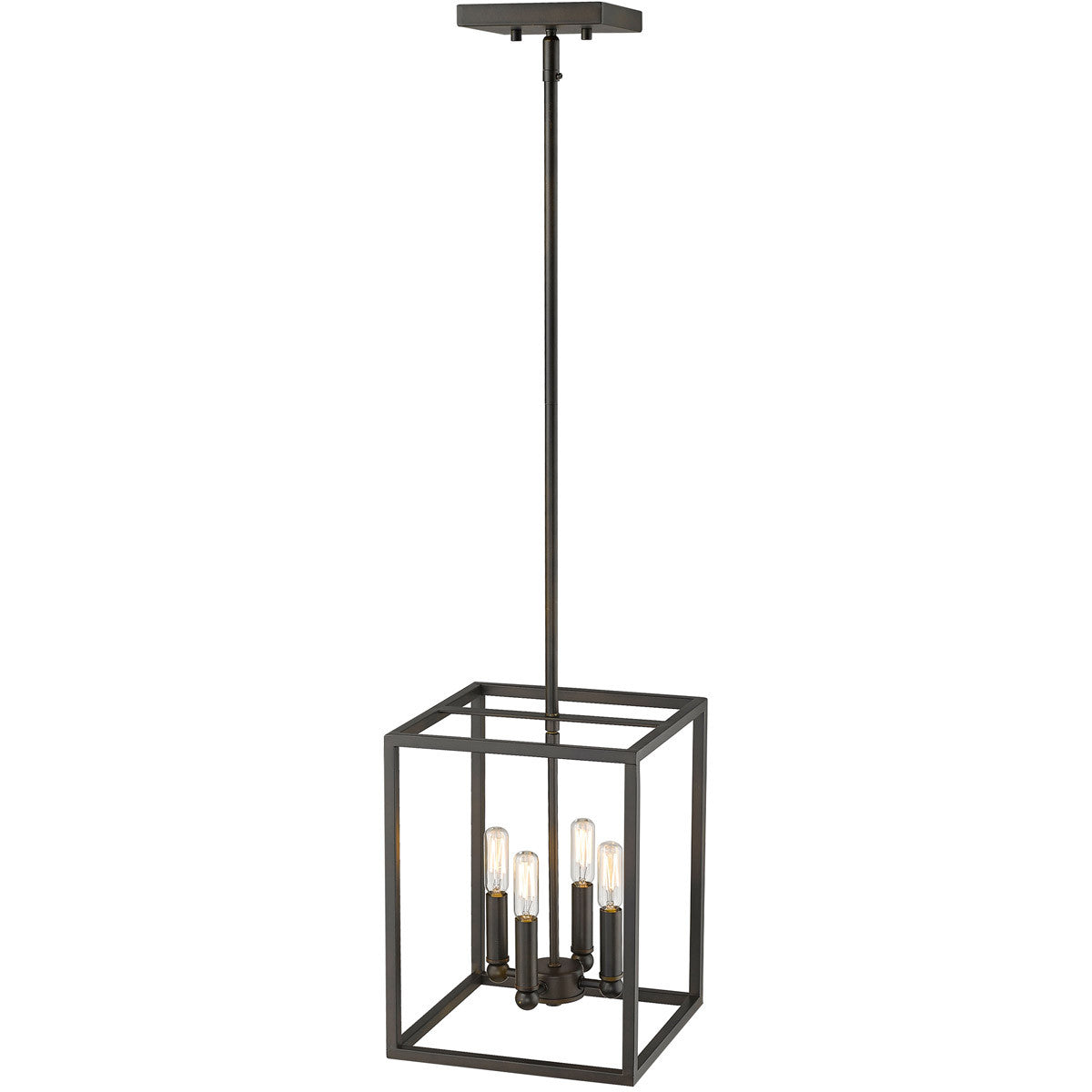 Acclaim Lighting Cobar 4-Light Oil-Rubbed Bronze Pendant in Oil-Rubbed Bronze IN21001ORB