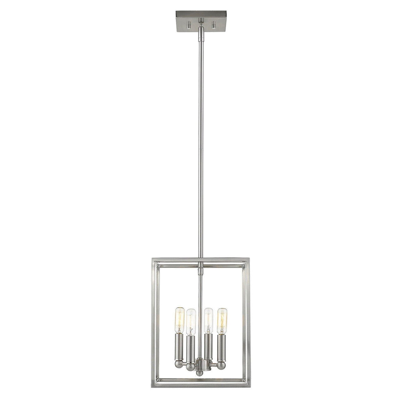 Acclaim Lighting Cobar 4-Light Satin Nickel Pendant in Satin Nickel IN21001SN