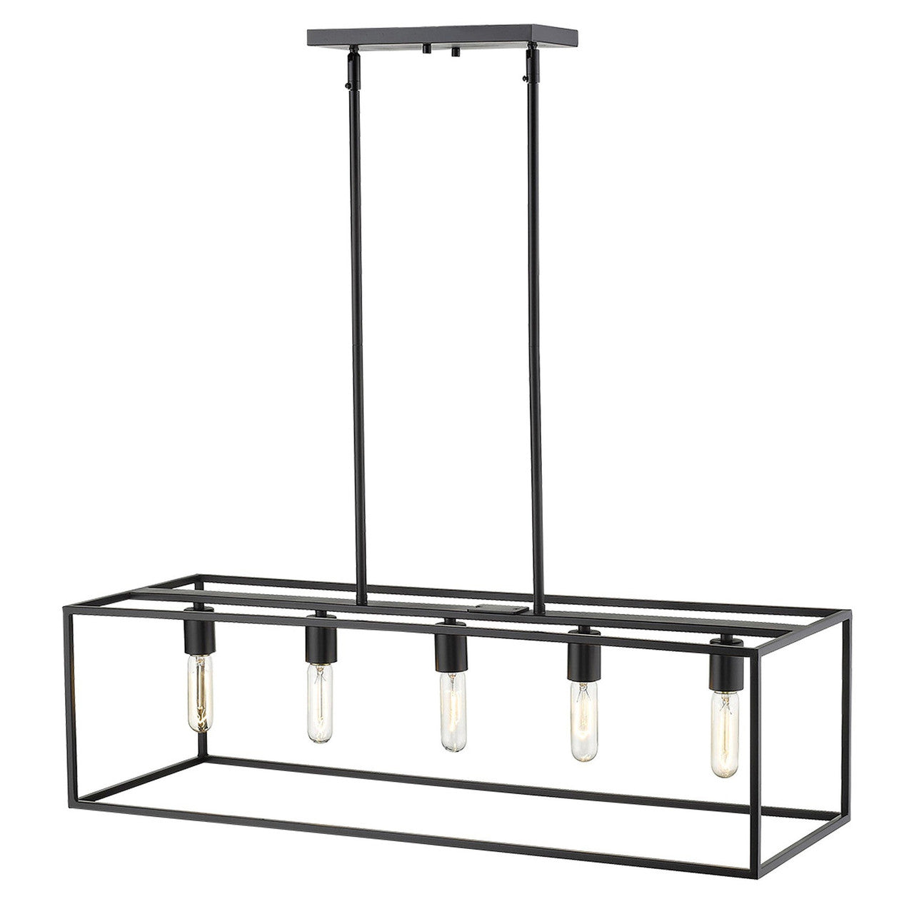 Acclaim Lighting Cobar 5-Light Matte Black Island Pendant in Matte Black IN21002BK