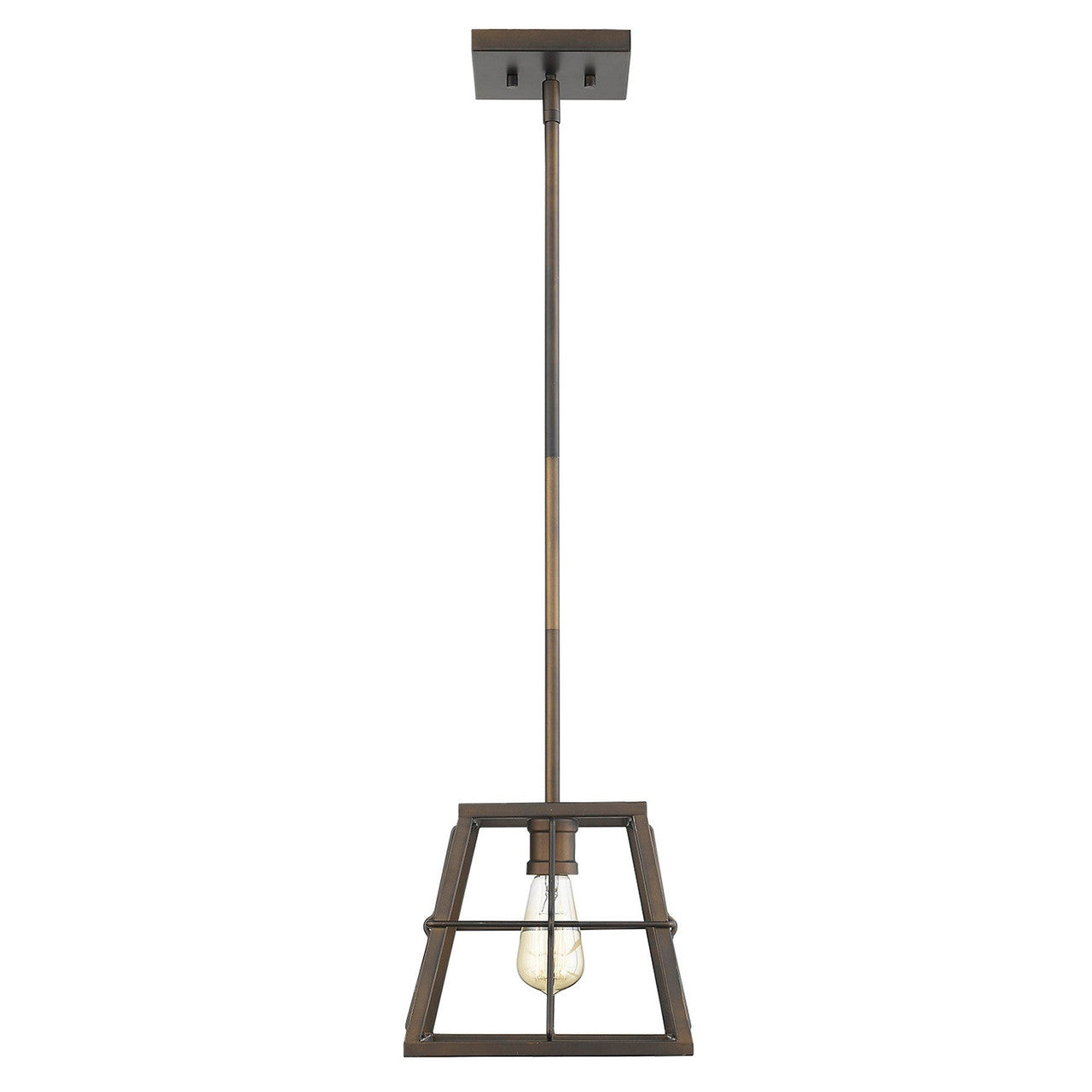 Acclaim Lighting Charley 1-Light Oil-Rubbed Bronze Mini-Pendant in Oil-Rubbed Bronze IN21050ORB