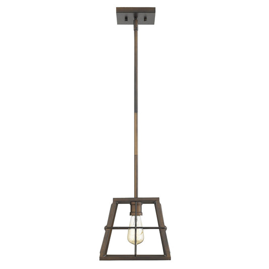 Acclaim Lighting Charley 1-Light Oil-Rubbed Bronze Mini-Pendant in Oil-Rubbed Bronze IN21050ORB