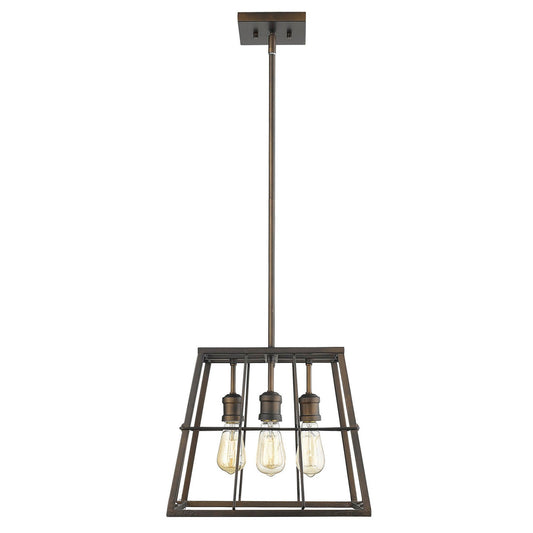 Acclaim Lighting Charley 4-Light Oil-Rubbed Bronze Pendant in Oil-Rubbed Bronze IN21053ORB