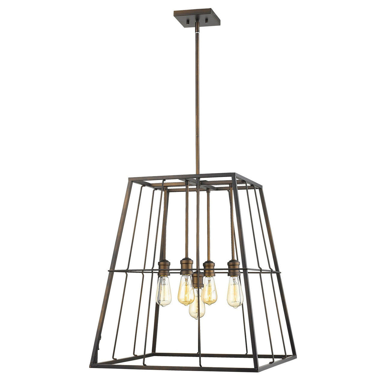 Acclaim Lighting Charley 5-Light Oil-Rubbed Bronze Pendant in Oil-Rubbed Bronze IN21052ORB