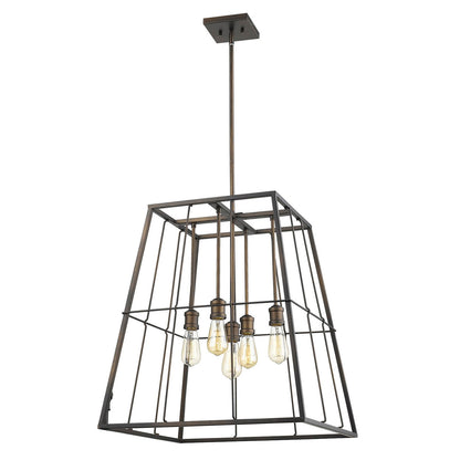 Acclaim Lighting Charley 5-Light Oil-Rubbed Bronze Pendant in Oil-Rubbed Bronze IN21052ORB