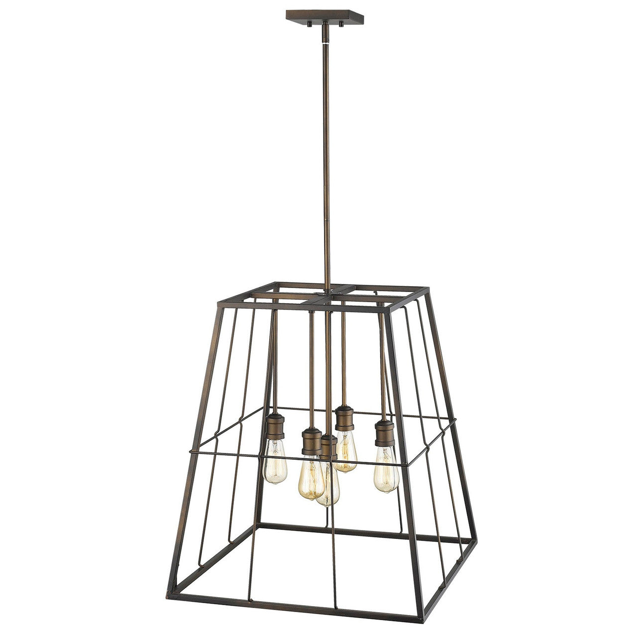 Acclaim Lighting Charley 5-Light Oil-Rubbed Bronze Pendant in Oil-Rubbed Bronze IN21052ORB