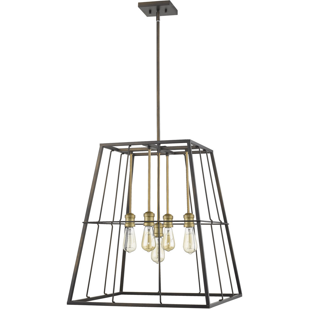 Acclaim Lighting Charley 5-Light Oil-Rubbed Bronze Pendant in Oil-Rubbed Bronze IN21052ORB