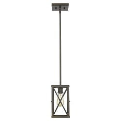 Acclaim Lighting Brooklyn 1-Light Oil-Rubbed Bronze Mini-Pendant in Oil-Rubbed Bronze IN21122ORB