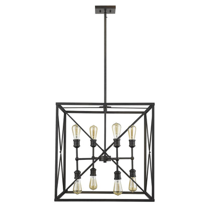 Acclaim Lighting Brooklyn 8-Light Oil-Rubbed Bronze Pendant in Oil-Rubbed Bronze IN21127ORB