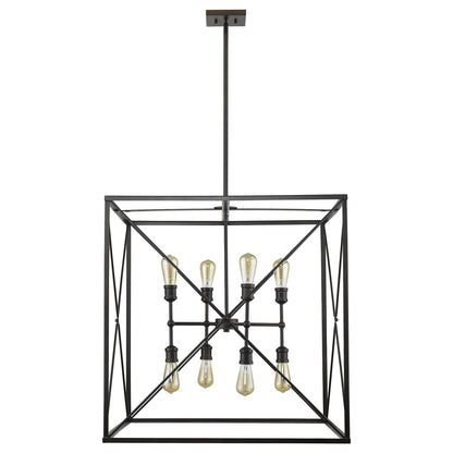 Acclaim Lighting Brooklyn 8-Light Oil-Rubbed Bronze Pendant in Oil-Rubbed Bronze IN21127ORB