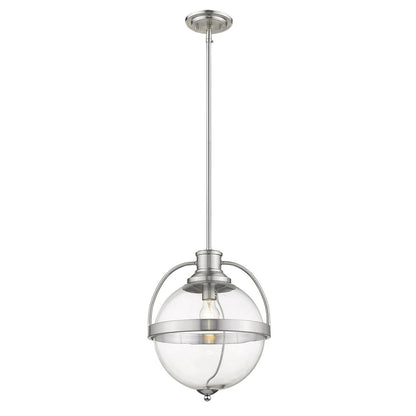 Acclaim Lighting Kassian 1-Light Satin Nickel Pendant in Satin Nickel IN21176SN