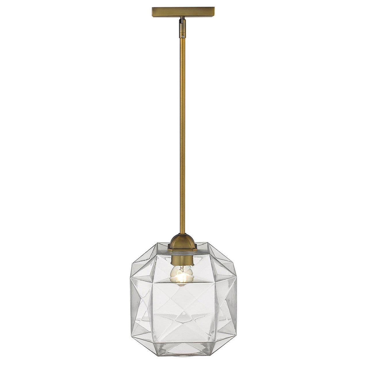 Acclaim Lighting Loft 1-Light Brass Pendant in Brass IN21210BR