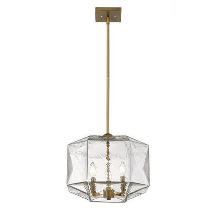 Acclaim Lighting Loft 3-Light Brass Pendant in Brass IN21212BR