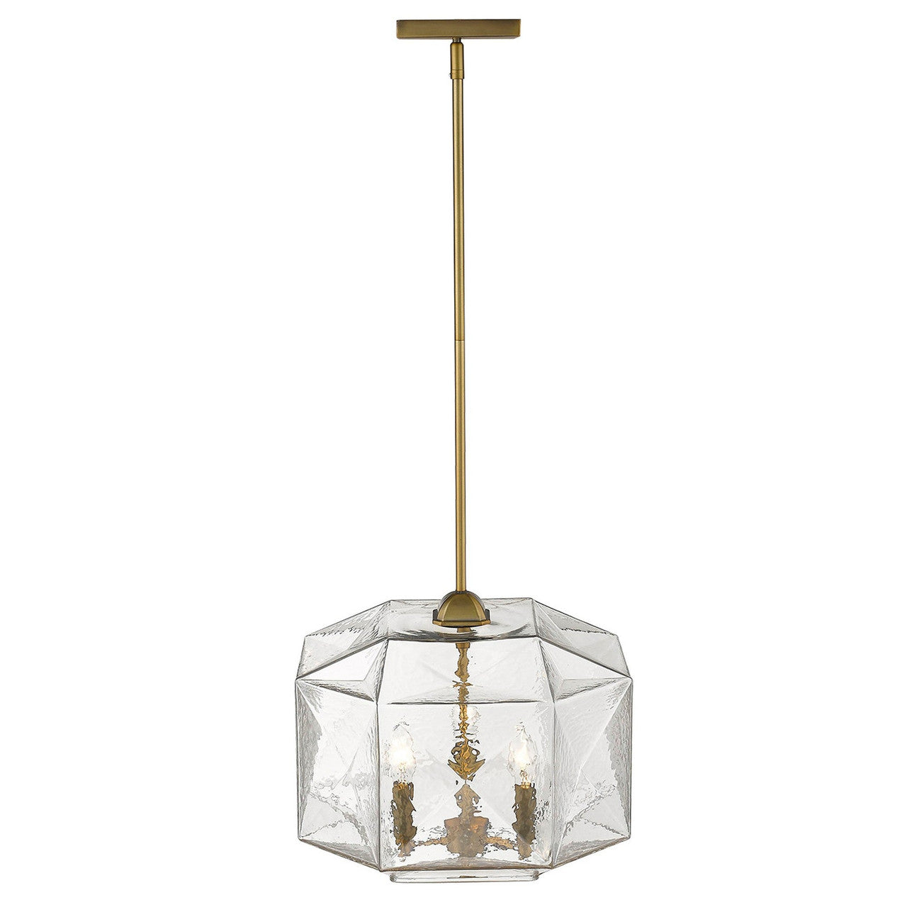 Acclaim Lighting Loft 3-Light Brass Pendant in Brass IN21212BR