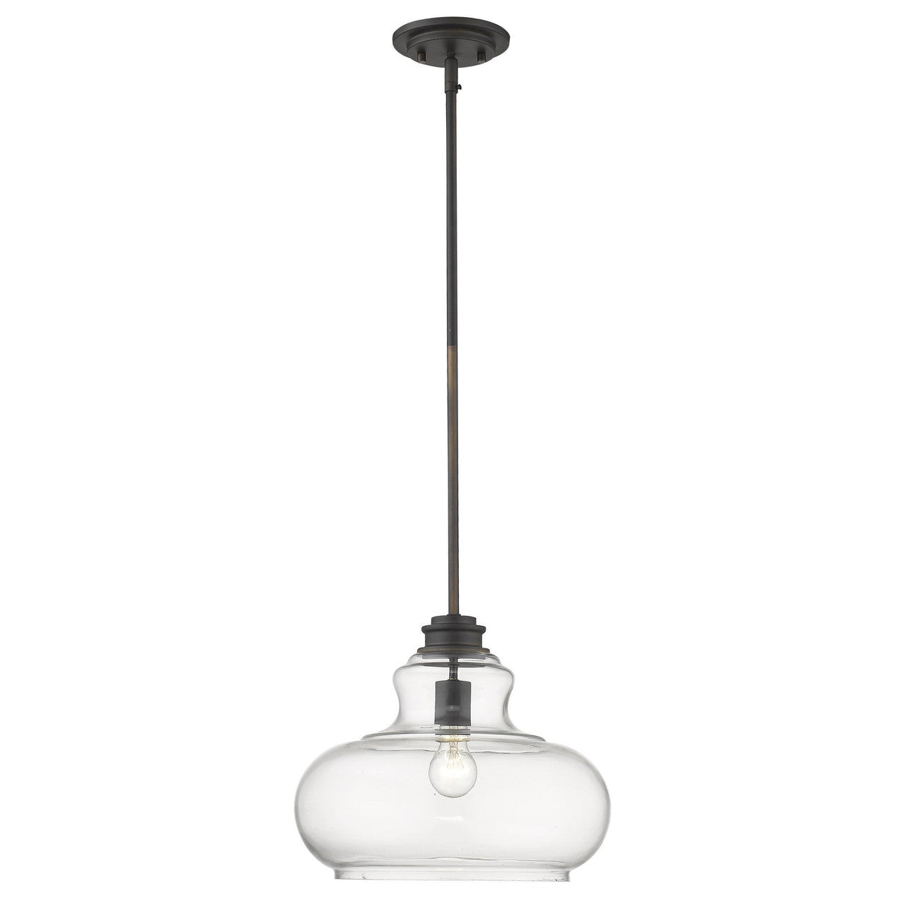 Acclaim Lighting Torrel 1-Light Oil-Rubbed Bronze Pendant in Oil-Rubbed Bronze IN21251ORB