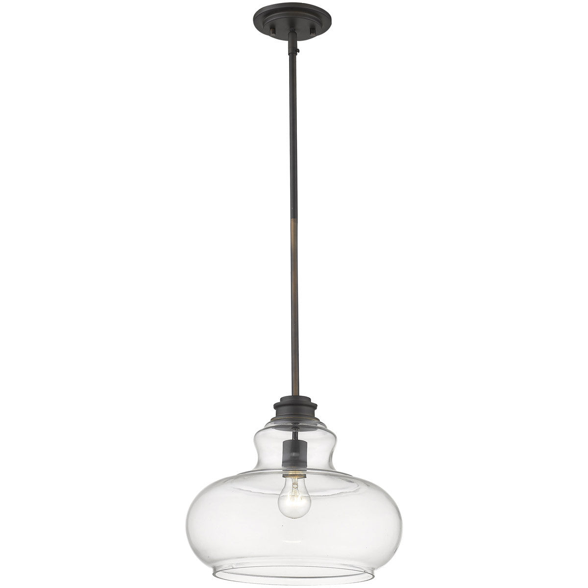 Acclaim Lighting Torrel 1-Light Oil-Rubbed Bronze Pendant in Oil-Rubbed Bronze IN21251ORB