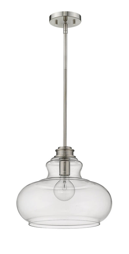 Acclaim Lighting Torrel 1-Light Satin Nickel Pendant in Satin Nickel IN21251SN