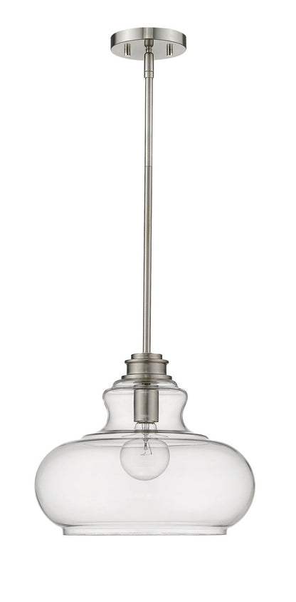 Acclaim Lighting Torrel 1-Light Satin Nickel Pendant in Satin Nickel IN21251SN